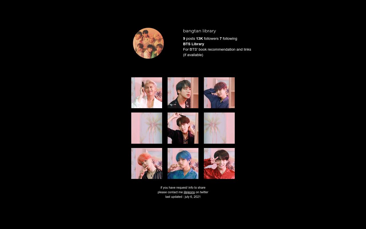 BTS Library Bts library